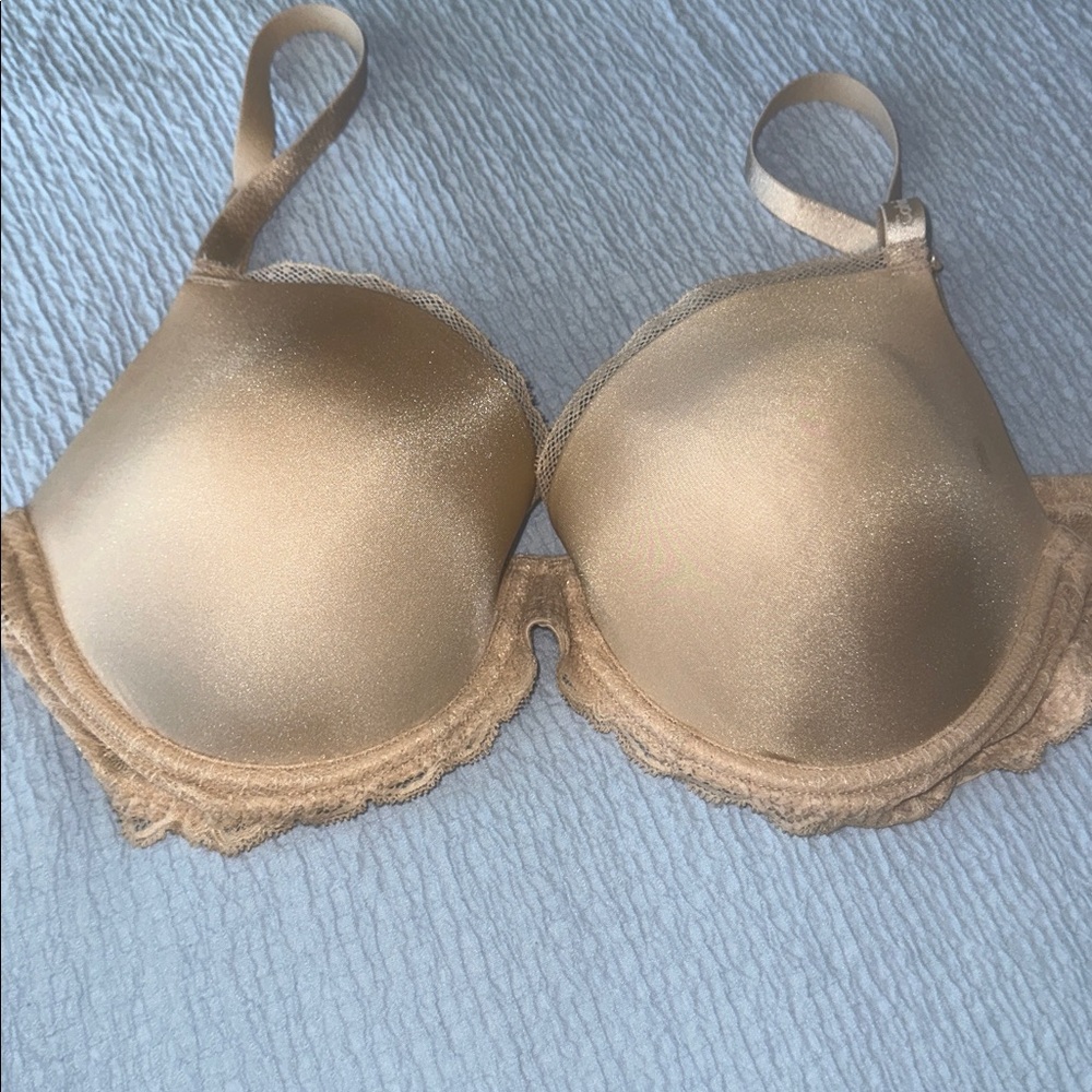 Calvin Klein Beige Lace Bra
